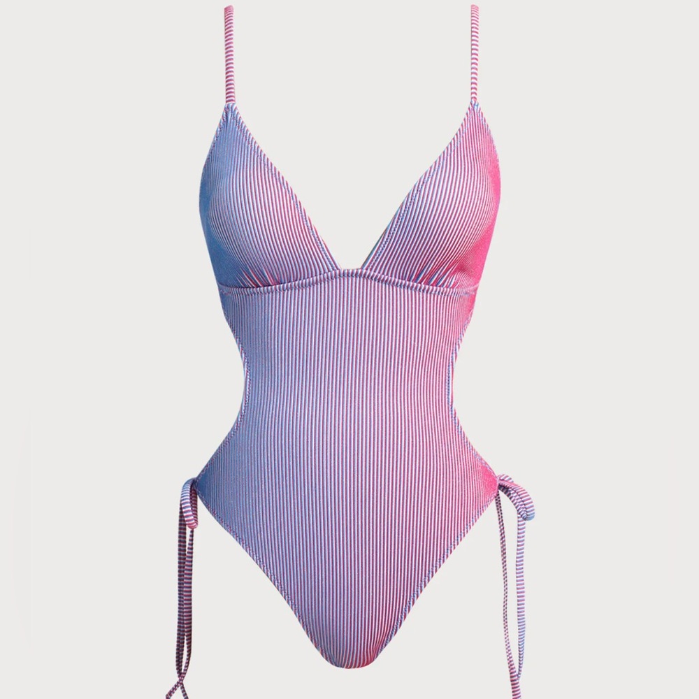 Berlook Multi X Cross One-Piece Swimsuit - Picture 6 of 9